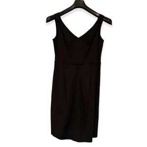 Talbots Black Sleeveless Sheath Dress Size 6P